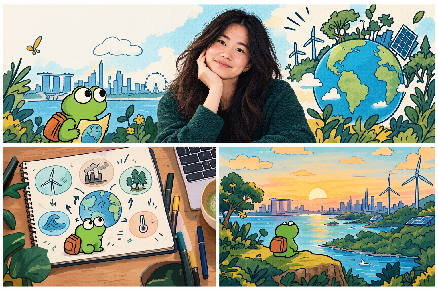 Qiyun Woo: Making Climate Science Accessible Through Art